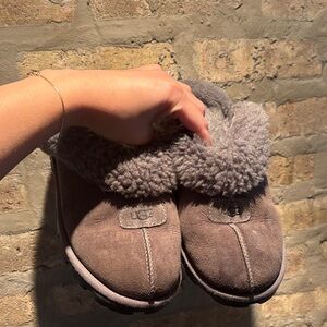 UGG Women's Charcoal Gray Slippers